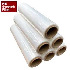 18" X 1500ft X 80 Gauge Thick 20 Micron Industrial Strength Shrink <b>Wrap</b> Clear Cast <b>Pallet</b> Hand Stretch <b>Wrap</b> Film - Product Image 2