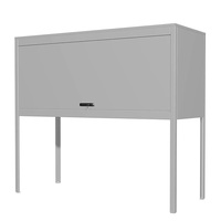 Armoire de rangement de garage grande capacité pour capot de voiture, armoire de rangement de garage en métal, armoire de rangement pour voiture
