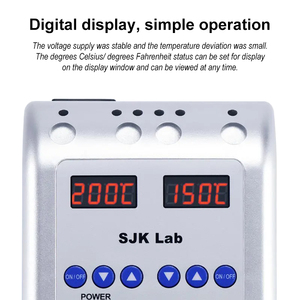 SJK <span class=keywords><strong>Dental</strong></span> Lab ceretta elettrica intagliatore contiene doppia penna intaglio intaglio coltello a cera dentale elettrico cura Kit - Product Image 3