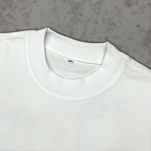 High Quality 220gsm Cotton Round Neck Tee <b>Shirts</b> Heavyweight Blank White Cropped <b>T</b> <b>Shirt</b> Oversized Men's Summer <b>Boxy</b> <b>T</b>-<b>Shirts</b> - Product Image 4
