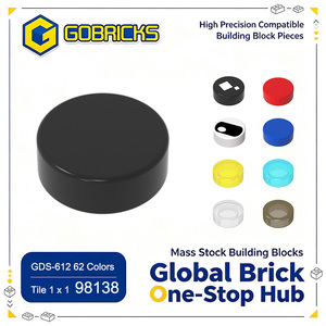 ตัวต่อโกบริกส์ GDS-612 หมายเลขชิ้นส่วน 98138 แผ่นเรียบทรงกลม 1x1 แผ่นกลม 1x1 รุ่น 98138pb072 จำหน่ายจำนวนมากจากโรงงาน - Product Image 1