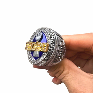 새로운 2026 FFL 판타지 풋볼 챔피언십 링 합금 대형 사이즈 인기 스포츠 수집용 반지 - Product Image 2