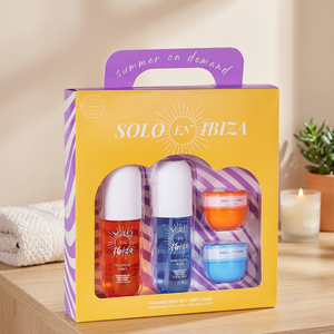 Set da Viaggio 4pz Giallo/Rosa Mini Crema Profumata per Corpo e Capelli con 4 Fragranze a Lunga Durata per Uomo e Donna - Per Appuntamenti e Uso Quotidiano - Product Image 3