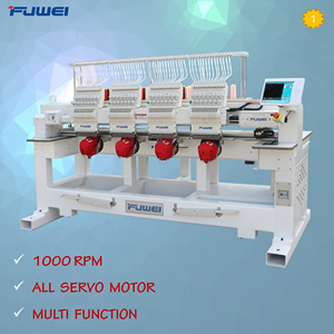 Fuwei-máquina de bordado de punto automático, máquina de fabricación de almohadillas sanitarias de cuatro cabezales, como máquina de bordado feliz - Product Image 3