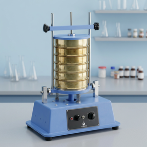 Agitateur de tamis électronique à minuterie numérique, mouvement rotatif, capacité de 7 tamis, AC 220V, équipement d'essai du ciment - Product Image 2