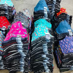 Calzoncillos bóxer de algodón 100% para hombres y niños de primera calidad, ropa de verano suave con logotipo en la cintura, lote de existencias al por mayor - Product Image 2