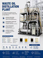 Nouvelle machine de recyclage d'huiles usagées pour huile diesel et huile de transformateur, haute capacité 500L