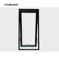 Fenêtre à persiennes en aluminium de conception moderne pour villa et maison de ville, ouverture extra-large, double vitrage, écoénergétique – Offre Spéciale