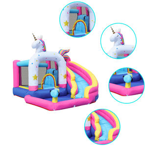 Docteur Dolphin usine personnalisé licorne piscine gonflable rebond maison château gonflable château gonflable - Product Image 3