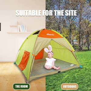 <span class=keywords><strong>Tenda</strong></span> da gioco sferica estiva per interni con tela a rete e tessuto in PVC e struttura in acciaio per neonati e bambini - Product Image 4