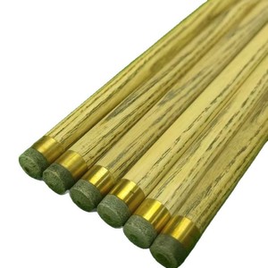 Taco de billar de snooker de 145 cm, de una pieza, con mango de madera blanca y ébano, de alta calidad, para bola 8. - Product Image 5