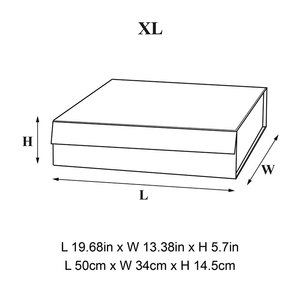 Custom <strong>extra</strong> <strong>Large</strong> Luxury Baby Blanket White Magnetic Gift Packaging Boxes - Product Image 6