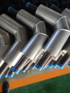 Isolier rohr bogen/Biegung aus verzinktem Eisenblech aus Polyurethan schaum für die Warmwasser versorgung - Product Image 6