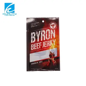 사용자 정의 인쇄 플라스틱 열 씰 적층 쇠고기 육포 가방