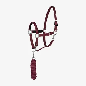 Colliers d'équitation avec câbles en plomb, 2 pièces, accessoire de haute qualité pour cheval, vente en gros