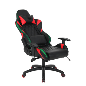 Silla Gaming LED RGB con Luces de Colores 180 °   Silla Giratoria Ergonómica Reclinable con Respaldo Alto y Estructura de Acero Resistente - Product Image 3
