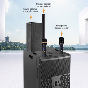 JBA 15-Inch Professional Line Array <b>Speaker</b> 3060W Portable For Bar Auditorium Conference Mobile Performance - Product Image 3