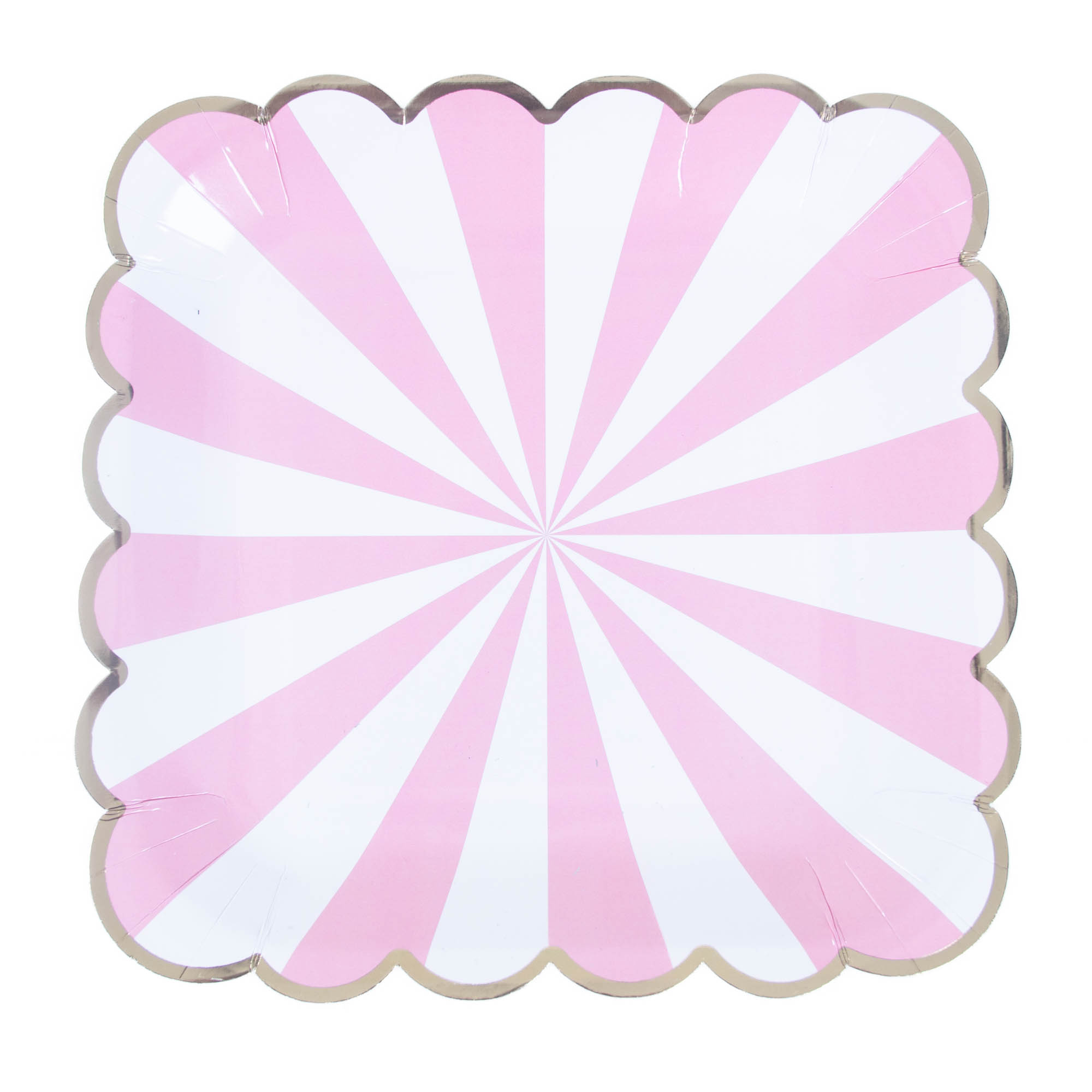 Pink 8pcs 9inch plates