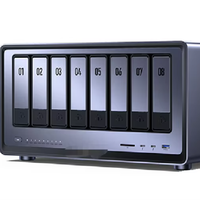 UGREEN DXP8800 Pro 8-Bay NAS I7-1255U 8GB DDR5 RAM 64G SSD 2 * 10Gb SATA3.0 Baru dan Asli Tersedia (Tanpa Disk)