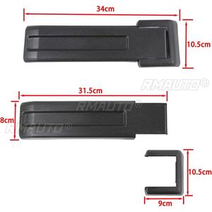 Para Jeep JK Wrangler 2007-2017, Soporte para Llanta de Repuesto, Cubierta Decorativa para Bisagra, Kit de Carrocería, Accesorios para Automóviles - Product Image 3