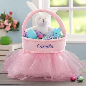 Hot Selling Custom Monogram Tutu <strong>Easter</strong> Basket Ballerina Girls <strong>Easter</strong> Bucket <strong>Easter</strong> Decoration Candy <strong>Bags</strong> - Product Image 4