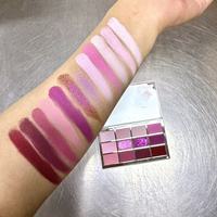 Palette de fards à paupières pour les yeux, 12 teintes mates, brillantes, scintillantes, personnalisées
