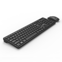 Offre Spéciale OAK920 Ensemble clavier de jeu filaire mince clavier USB pleine grandeur avec pavé numérique Plug-and-Play