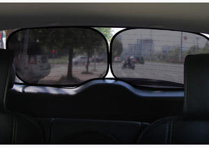 Film électrostatique pliant universel <span class=keywords><strong>pour</strong></span> pare-soleil de fenêtre latérale de voiture avec <span class=keywords><strong>protection</strong></span> solaire et caractéristiques thermiques - Product Image 5