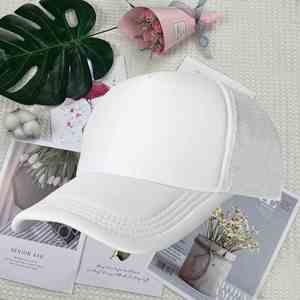 Blank Hats Mesh Caps Bulk Trucker Baseball Adjustable Back Strap Heat Transfer Hat Diy for Unisex - Product Image 3