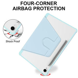 Étui pour tablette Samsung Tab S9 avec emplacement pour stylet, 360° °   Étui de tablette transparent rotatif, entièrement couvrant et résistant aux chocs - Product Image 3