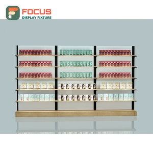 Luxury Human Hair Display Counter Glass Showcase Drawer Integrated Shelf Display Counter Cabinet - Product Image 4