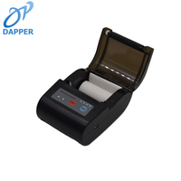 Printer Bluetooth Mini, Printer Mini Bluetooth 2 inci, Printer Resi termal 58mm, mendukung Android IOS
