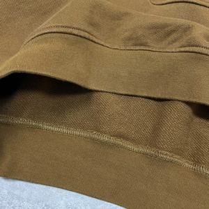 Sudadera con capucha de felpa francesa de moda con hombros caídos, estilo raglán, de peso pesado, con lavado ácido, personalizada, con cuello redondo, estampada, oversize para hombre - Product Image 5