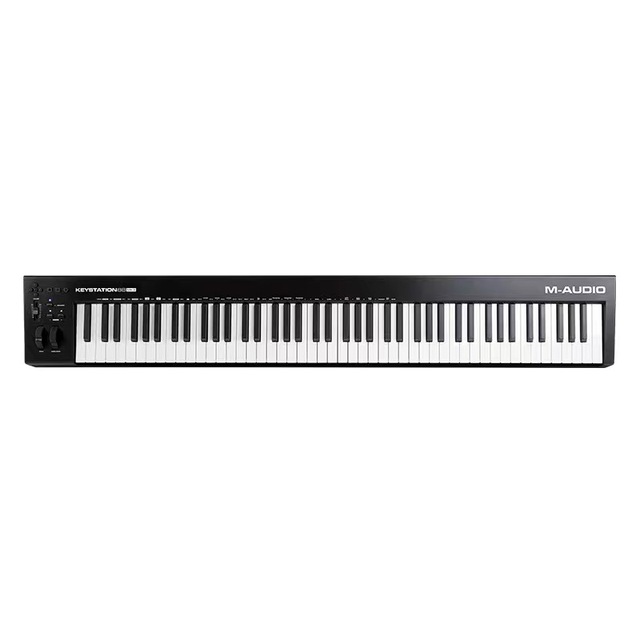 M-AUDIO Keystation Mini 88 MK3 88-key Keyboard Controller Professional Half Counterweight Music Arrangement MIDI Keyboard