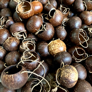 Best Seller Coconut Shell Hanging <b>Pots</b> for Plants Floor Use Square Design Durable Eco-Friendly Made Vietnam Eco2go Planting - Product Image 1