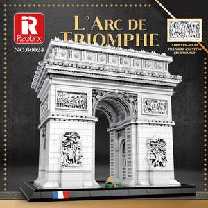 Bloques de Construcción de Pueblo Medieval, Molino de Viento, Escena de Calle, Modelo de Rompecabezas, Juguete de Plástico para Hacer Uno Mismo, 66024, Notre-Dame de París - Product Image 1