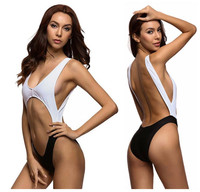 European and American Sexy Serpentine Split Swimsuit
