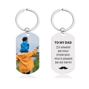 Porte-clés décapsuleurs promotionnels en acier inoxydable avec logo personnalisé imprimé UV, gravure DIY unique, porte-clés, étiquettes pour animaux de compagnie - Product Image 3