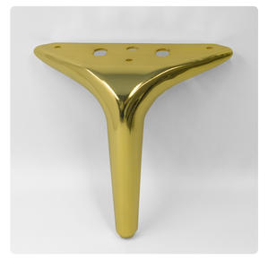 ขาเฟอร์นิเจอร์ทรงสี่เหลี่ยมคางหมูเหล็กสีทองทรงเรียวทันสมัย-ติดตั้งง่ายสำหรับโซฟา เตียง โต๊ะ เก้าอี้-แบรนด์ GQK - Product Image 5