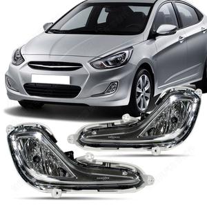 Luces antiniebla halógenas Vehicle Wolf Lake para Hyundai Accent 2011-2014, luces de parachoques delantero 92201-1R000 92202-1R000 - Product Image 2