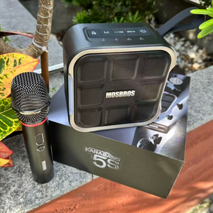 Mosbros New Arrival 30W Karaoke <strong>Speaker</strong> <strong>with</strong> 1 <strong>Microphone</strong> Travel <strong>Portable</strong> Wireless <strong>Speaker</strong> <strong>with</strong> Super Sound 76mm Horn - Product Image 3