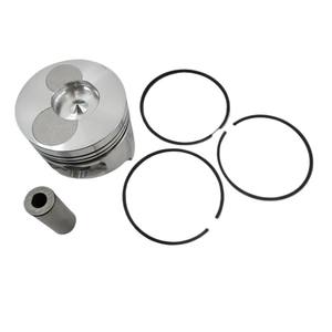 Juego de cuatro anillos de pistón compatibles con el motor diésel refrigerado por aire 186F, piezas para generadores, minitractores y otros dispositivos esenciales. - Product Image 3