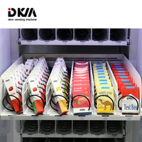 Máquina Expendedora Refrigerada de Cáñamo con Pantalla Táctil Digital Inteligente DKM Large Tech, con Cámara IA y Verificación de Edad