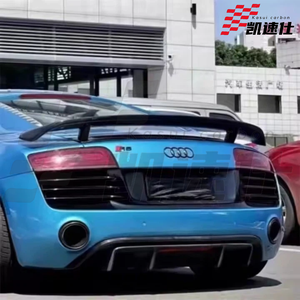 Diffuseur arrière en fibre de carbone véritable de haute qualité, livraison rapide, <span class=keywords><strong>prix</strong></span> de gros, version <span class=keywords><strong>V10</strong></span>, kits de carrosserie pour <span class=keywords><strong>Audi</strong></span> <span class=keywords><strong>R8</strong></span> - Product Image 6