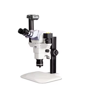 Microscope à zoom stéréo de qualité d'étude d'utilisation de laboratoire professionnel