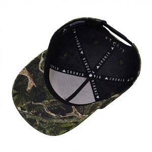 Casquette de baseball sportive à 5 panneaux, personnalisée, pour la randonnée en plein air, l'alpinisme, avec logo brodé et impression vert écran - Product Image 6