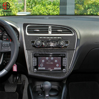 Autocollant en fibre de carbone pour SEAT Leon 2005 2006 2007 2008 2009 2010 2011 2012 Accessoires d'intérieur