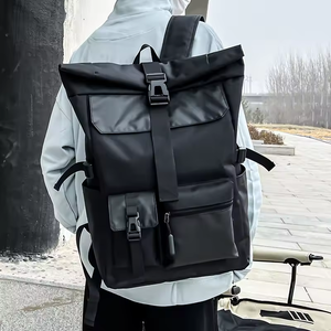 Custom Men's Travel Roll Top <b>Backpack</b> Waterproof Foldable Mochilas Student Women's <b>School</b> Rolltop Laptop <b>Backpack</b> - Product Image 4