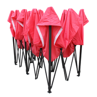 Structure de tente pliante, tente murale, abri de jardin, chapiteau de fête, marquise d'exposition, monocouche, imperméable