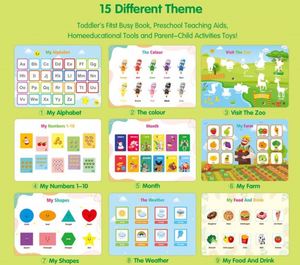 Juguete Sensorial para Autismo, Actividad Tranquila, Libro de Actividades Montessori para Niños de 3 Años en Adelante, Jardín de Infancia y Preescolar - Product Image 3